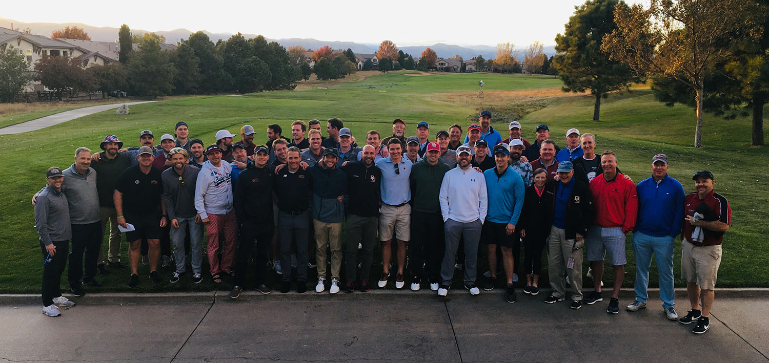 DU LAX golf outing group photo